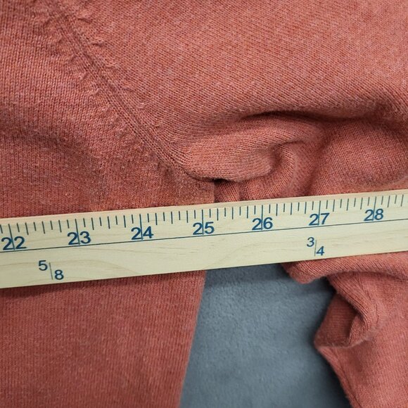 Goodfellow Sweater Crew Neck‎ Knit Pullover 2XL Mens Salmon Color Long Sleeve - Picture 5 of 7